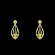 گوشواره طلا مدل اشک کد GA12225