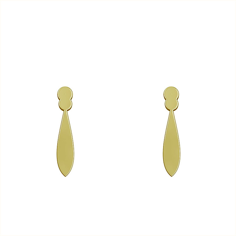 گوشواره طلا مدل اشک کد GA12540