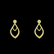 گوشواره طلا مدل اشک کد GA12738