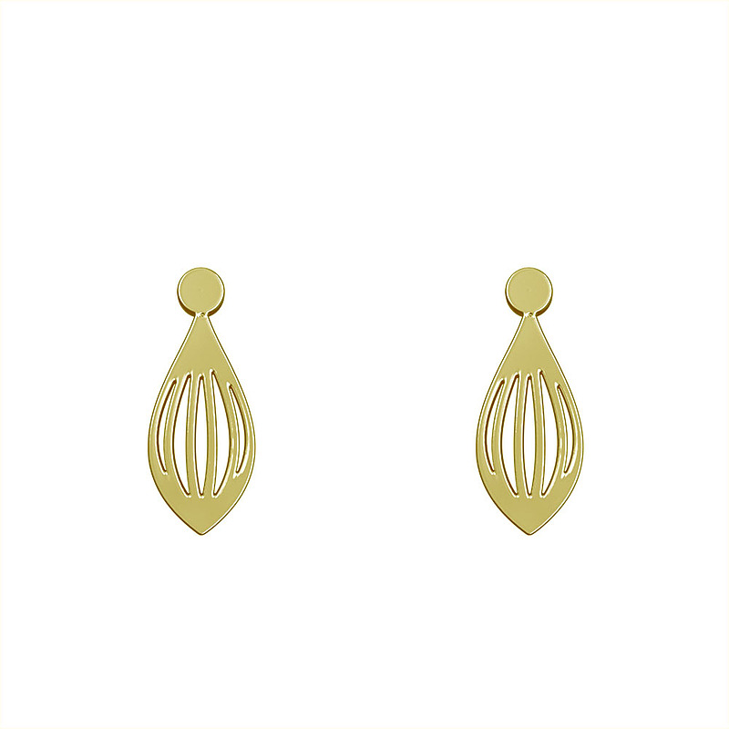 گوشواره طلا مدل اشک کد GA12760