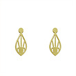 گوشواره طلا مدل اشک کد GA12798