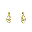 گوشواره طلا مدل اشک کد GA12818