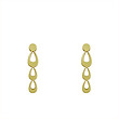 گوشواره طلا مدل سه اشک کد GA12839