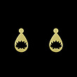 گوشواره طلا مدل هندسی کد GA13168