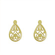 گوشواره طلا مدل هندسی کد GA13176