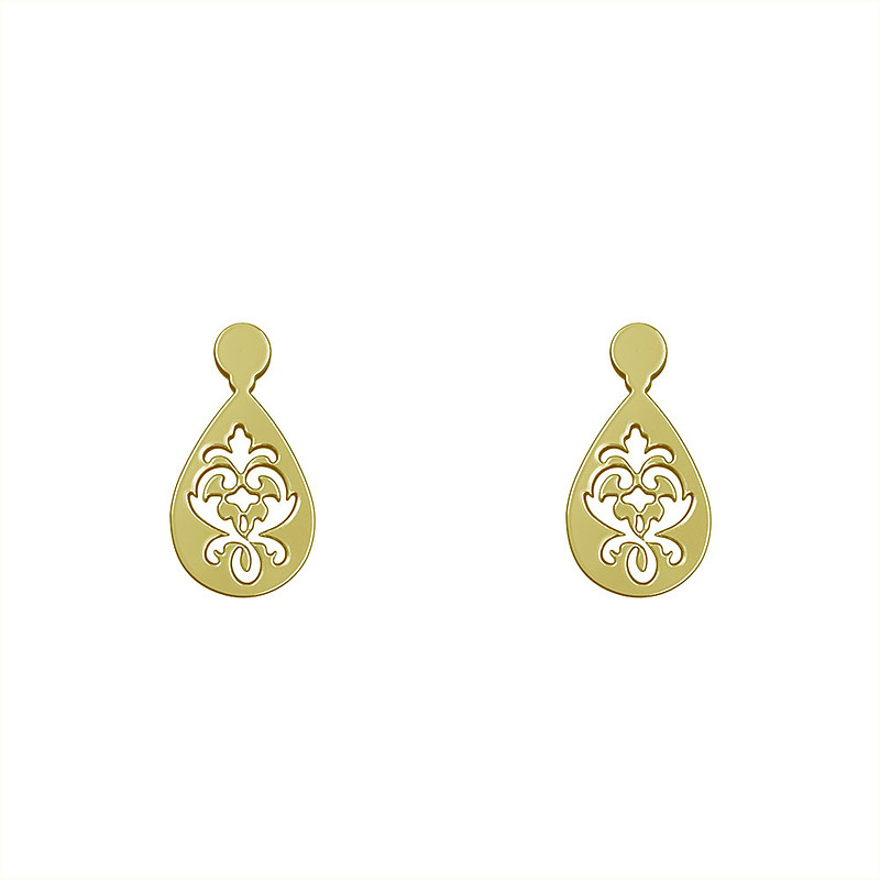 گوشواره طلا مدل هندسی کد GA13230