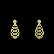 گوشواره طلا مدل هندسی کد GA13248