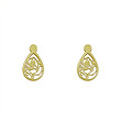 گوشواره طلا مدل هندسی کد GA13264