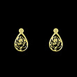 گوشواره طلا مدل هندسی کد GA13264