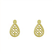 گوشواره طلا مدل هندسی کد GA13289