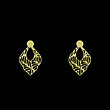 گوشواره طلا مدل هندسی کد GA13307