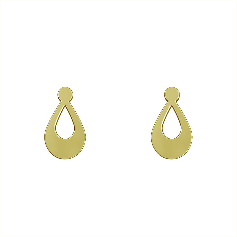گوشواره طلا مدل هندسی کد GA13313