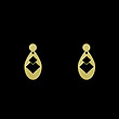 گوشواره طلا مدل هندسی کد GA13410