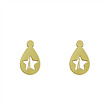 گوشواره طلا مدل ستاره کد GA13585