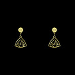 گوشواره طلا مدل هندسی کد GA14683