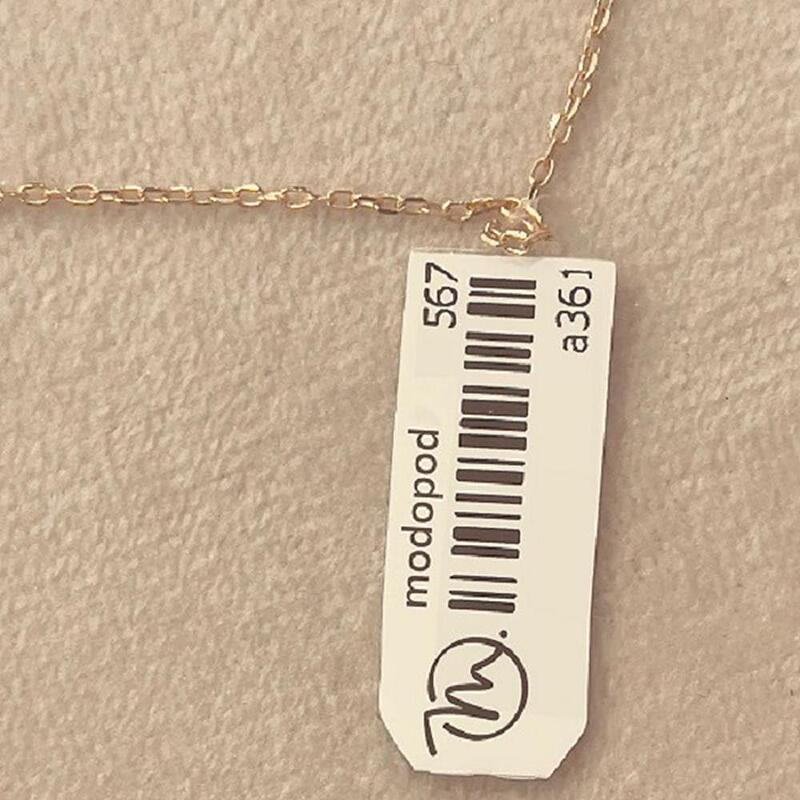 گردنبند طلا برگ 18 عیار  کد PP1095
