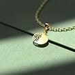 گردنبند طلا مدل انار کد HH1002