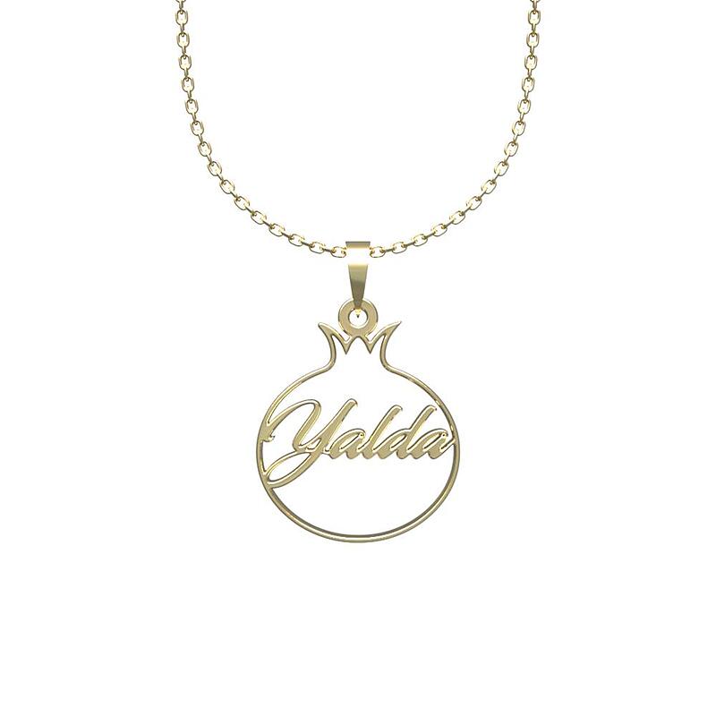 گردنبند طلا مدل yalda کد HH1021
