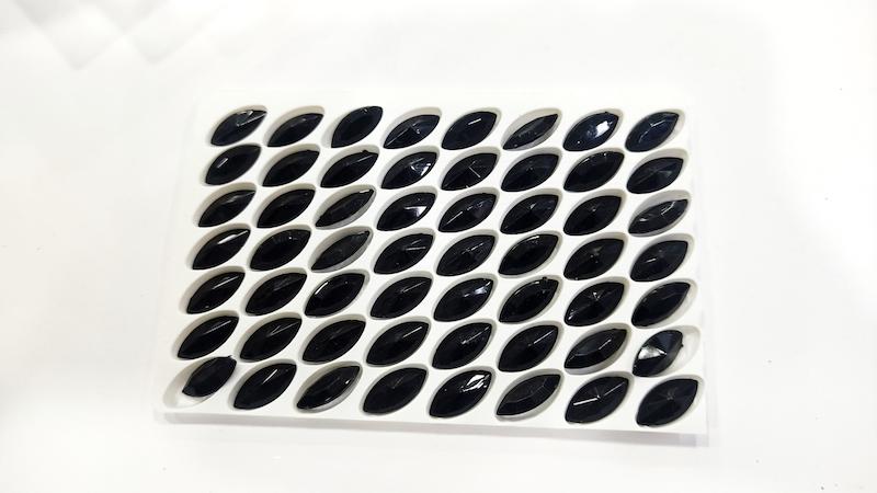 نگین مارکیز 7*15 رزینی 56 عددی کد 0011