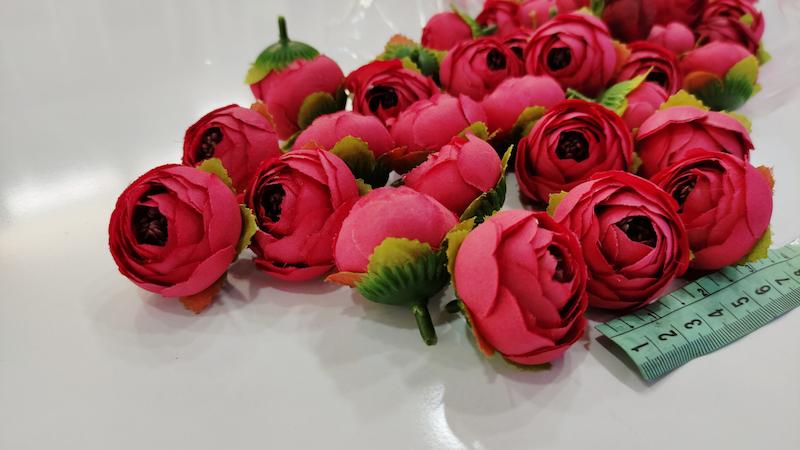 سرگل نسترن زرشکی 10 عددی