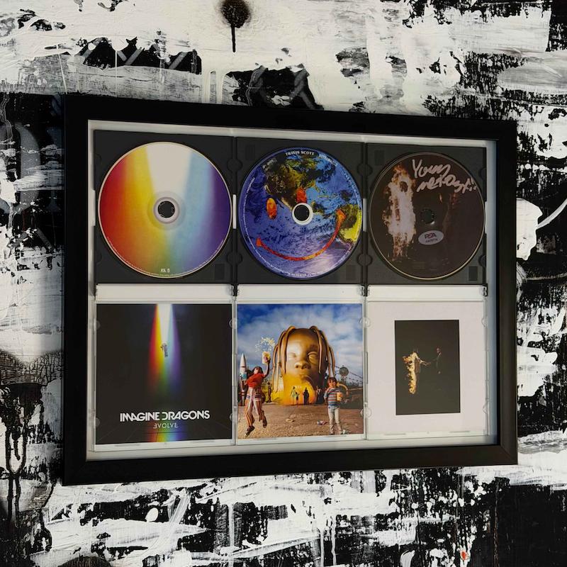 تابلو CD به همراه کاور و بوکلت 