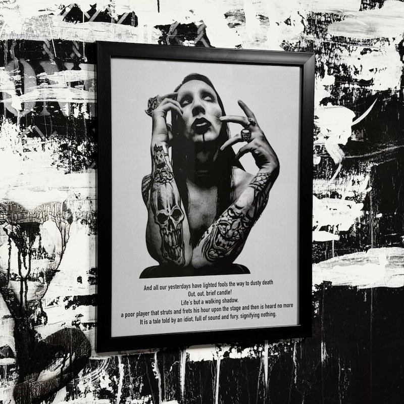 پوستر Marilyn manson