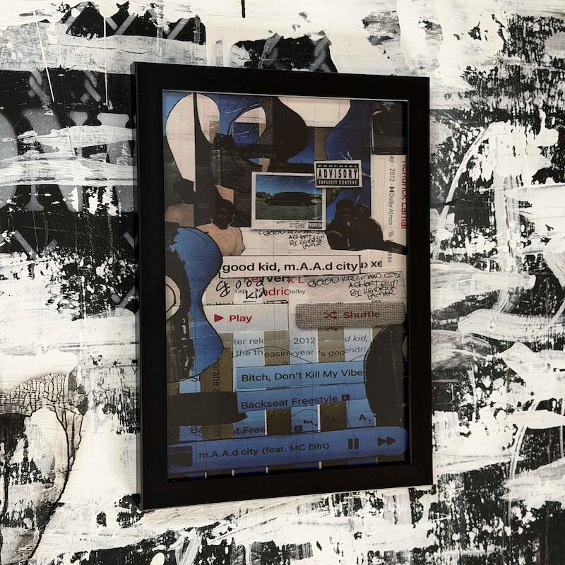 پوستر kendrick lamar - good kid mad city