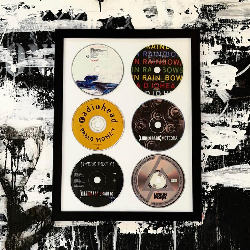 تابلو CD (شش عددی) Linkin park x Radiohead 
