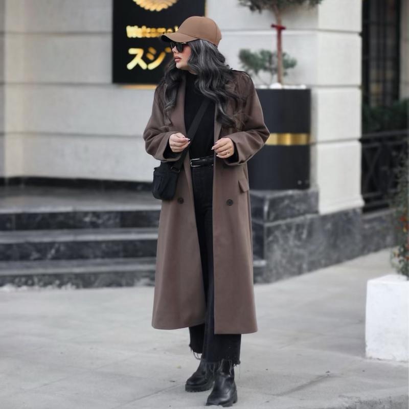 پالتو فوتر شکلاتی