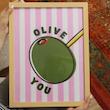 تابلو دیواری طرح زیتون olive you