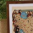 تابلو دکوری طرح ایران و زنان