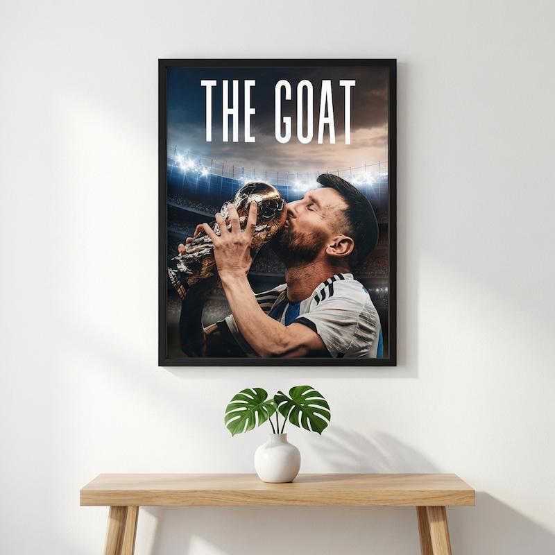 تابلو‌ کولاژ برجسته طرح Messi 2