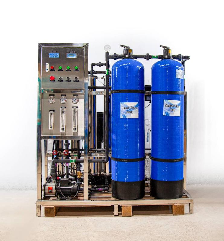 دستگاه تصفیه آب صنعتی 12 هزار لیتر در شبانه روز