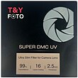 فیلتر لنز عکاسی يو وي T&Y UV 55mm Filter