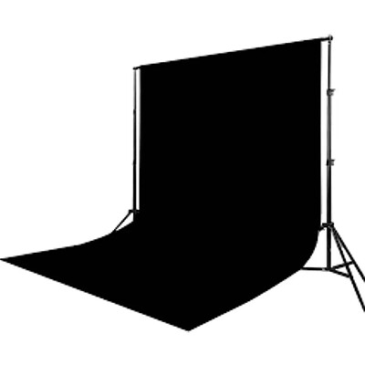 فون بک گراند مشکی مخمل Black Velvet Backdrop 3x5m