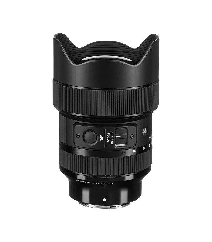 لنز سیگما مدل Sigma 14-24mm f/2.8 DG DN Art مانت سونی E