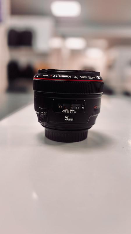 لنز کانن Canon EF 50mm f/1.2L USM