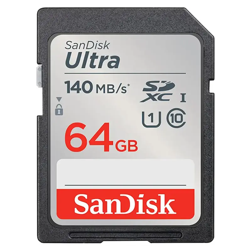 کارت حافظه سندیسک SanDisk Ultra UHS-I U1 Class 10 SDXC - 64GB 140MB/s