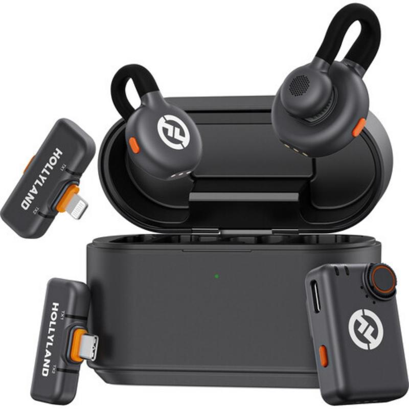 میکروفون هالی لند Hollyland LARK M2S Ultimate Combo Wireless Microphone