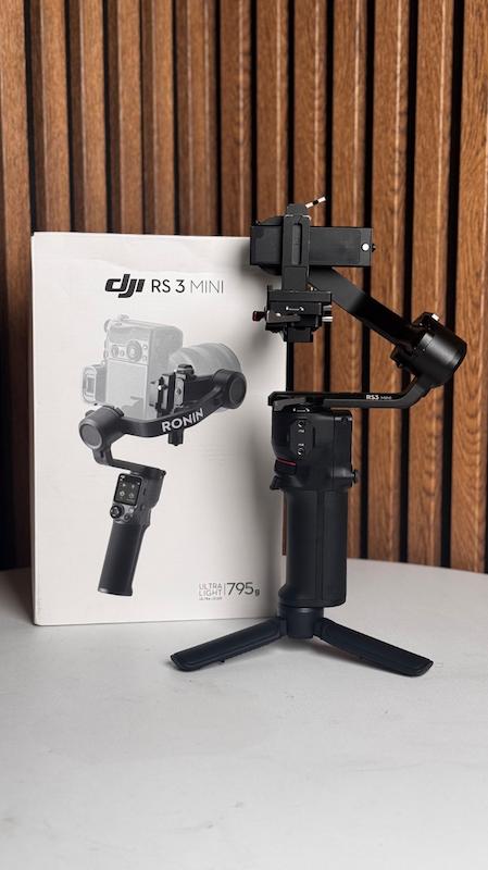 گیمبال دوربین دی جی آی DJI RS 3 Mini Gimbal Stabilizer ( کارکرده )