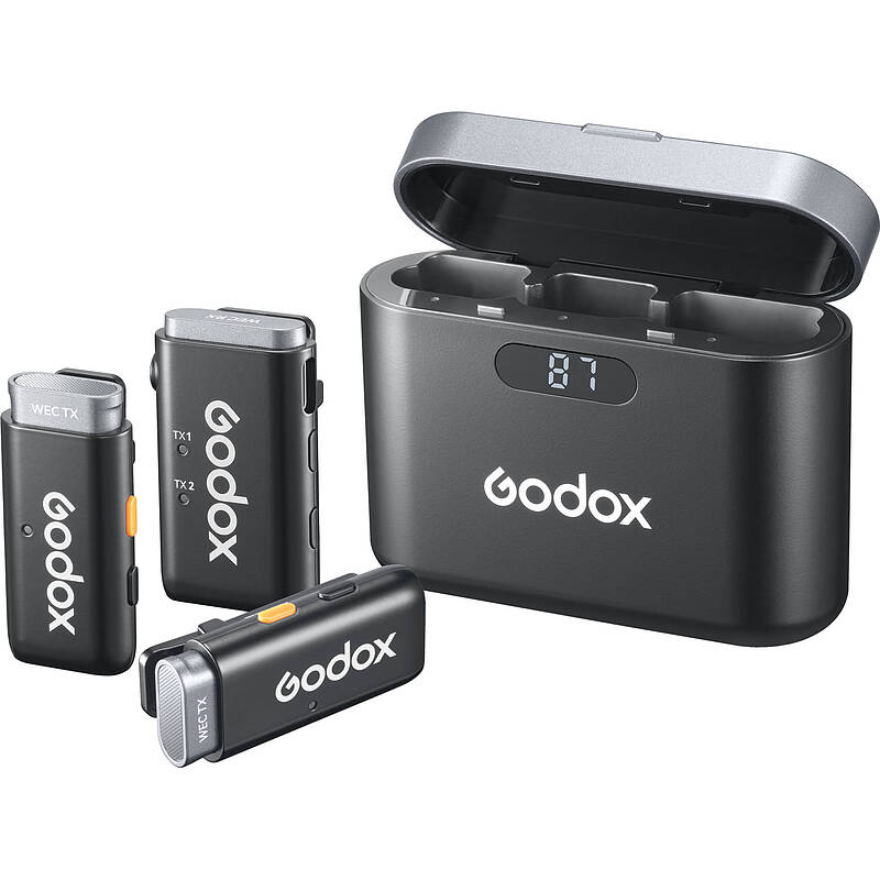 میکروفون بی‌ سیم یقه‌ای گودکس Godox WEC 2-Person