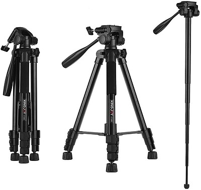 سه پایه دوربین کینگ جوی(Kingjoy VT880 Camera Tripod (Black