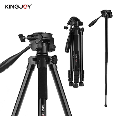 سه پایه دوربین کینگ جوی(Kingjoy VT880 Camera Tripod (Black