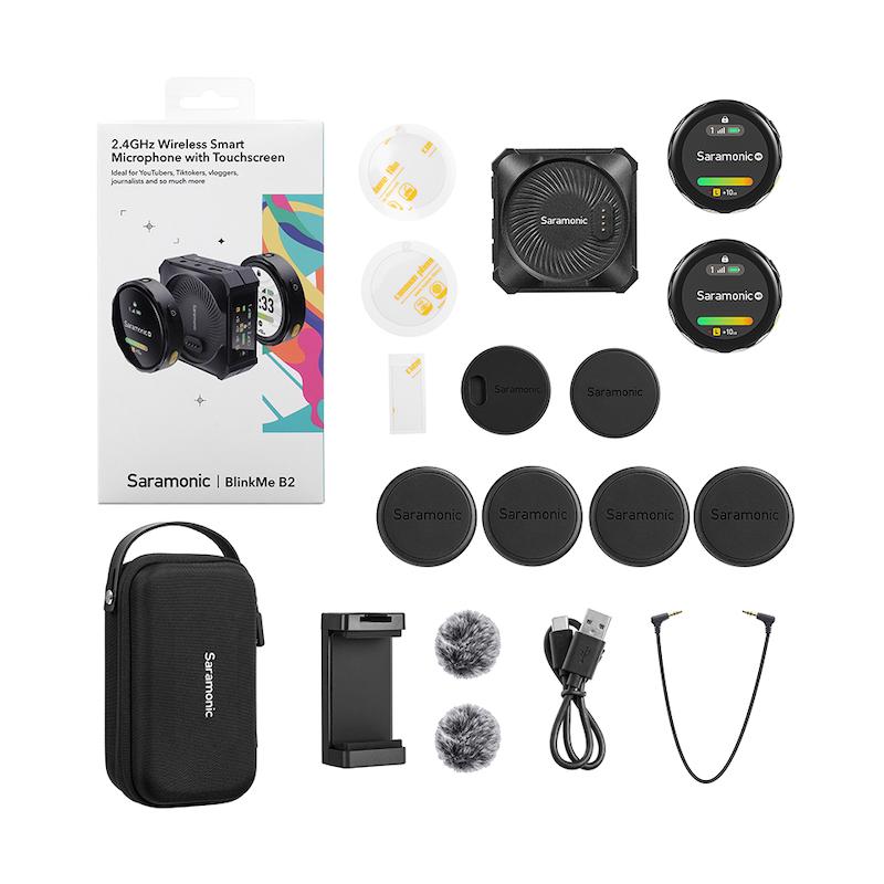 میکروفون بی سیم سارامونیک Saramonic BlinkMe B2 wireless microphone