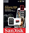 رم میکرو 256 گیگ سن دیسک SanDisk Extreme Pro V30 U3 A2 C10 200MBs + خشاب