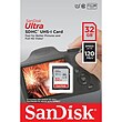 کارت حافظه سندیسک Sandisk SD 32GB 120MB/S Ultra SDHC UHS-I