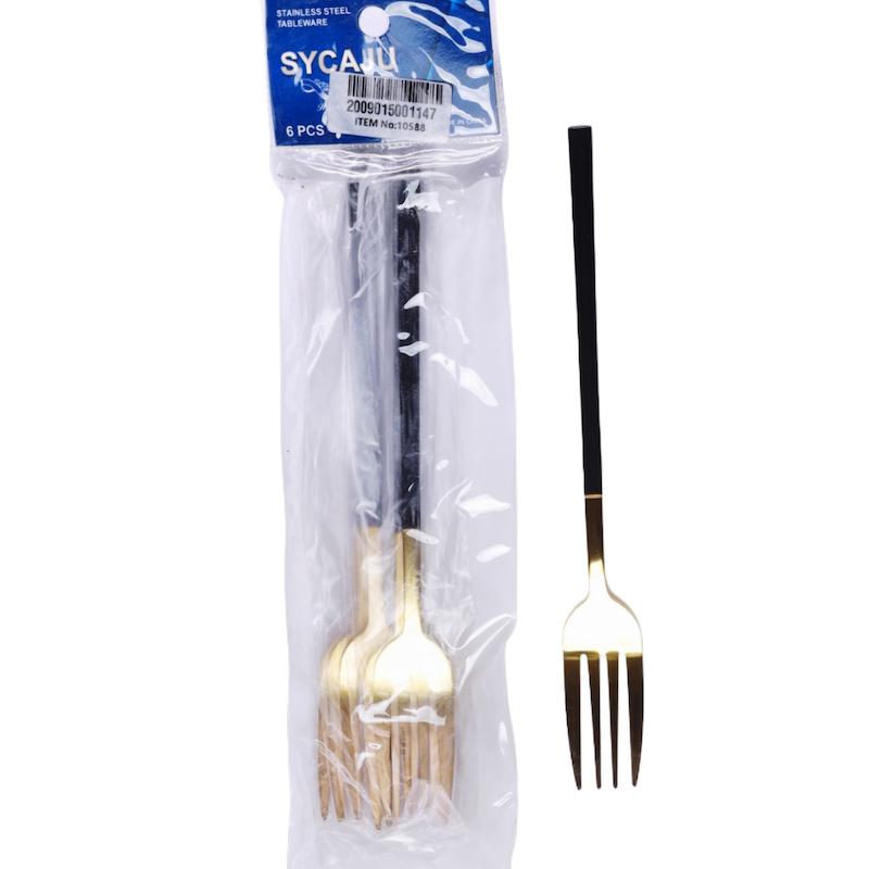 چنگال دسته مشکی 10588