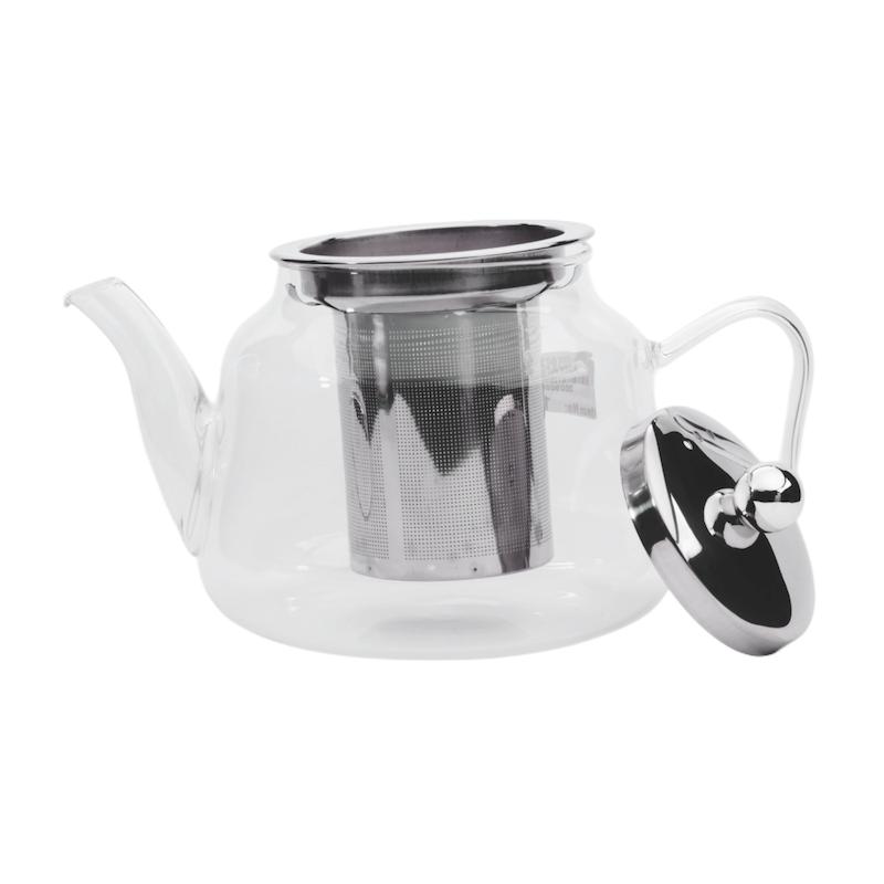 قوری پیرکس درب استیل 600میلی لیتر 10820