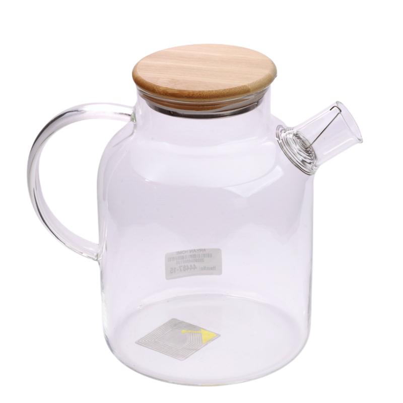 قوري دمنوش پيرکس 1800ميلی لیتر درب چوبی 15-44487        