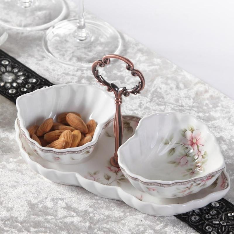 اردورخوري قلب دوتايي طرح Sweety کد GK701127 